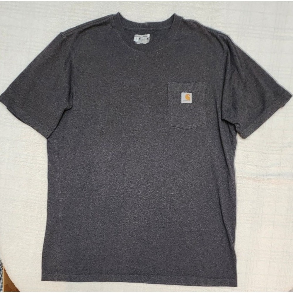 Carhartt Loose Fit Pocket Short Sleeve T-Shirt Work Weathered Size XLT Tall